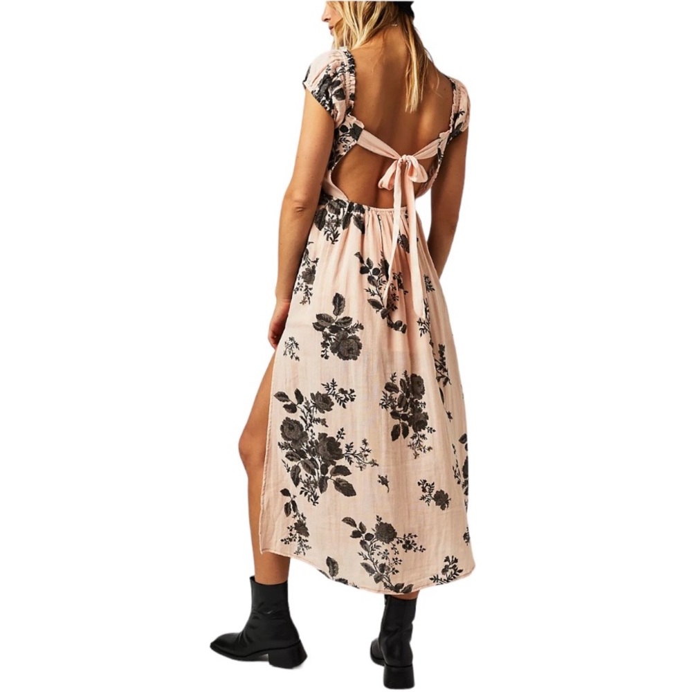 Free People Forget Me Not Midi Dress - Picture 2 of 12